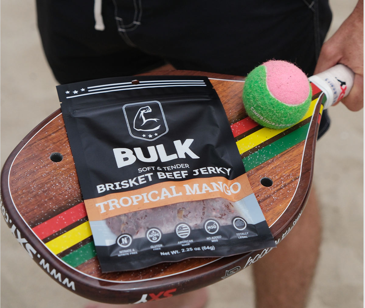 Bulk Tropical Mango Brisket Beef Jerky (2.25 oz 12-pack)