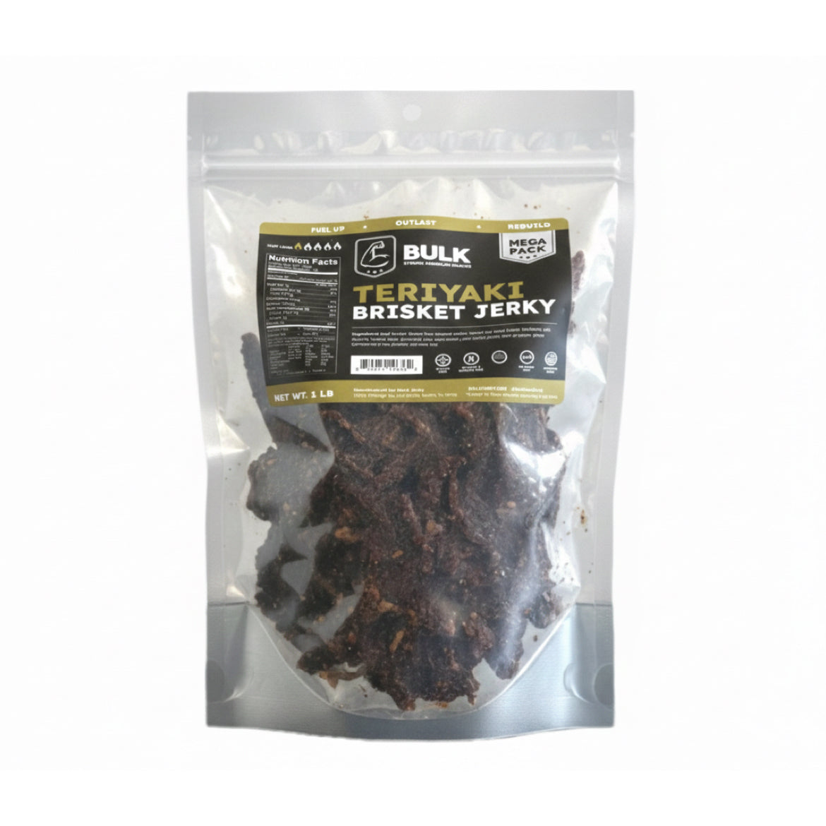 BULK Teriyaki Brisket Beef Jerky