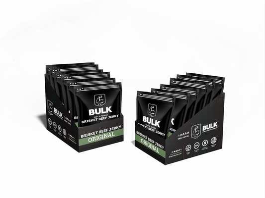 Bulk Original Brisket Beef Jerky (2.25 oz 12-pack)