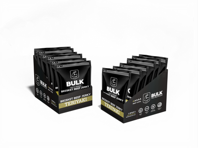 Bulk Teriyaki Brisket Beef Jerky (2.25 oz 12-pack)