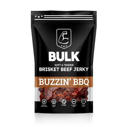 BULK BBQ Brisket Beef Jerky - BULK JERKY