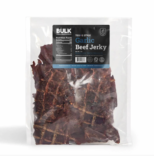 Texas Style Sugar Free Slabs Garlic Beef Jerky